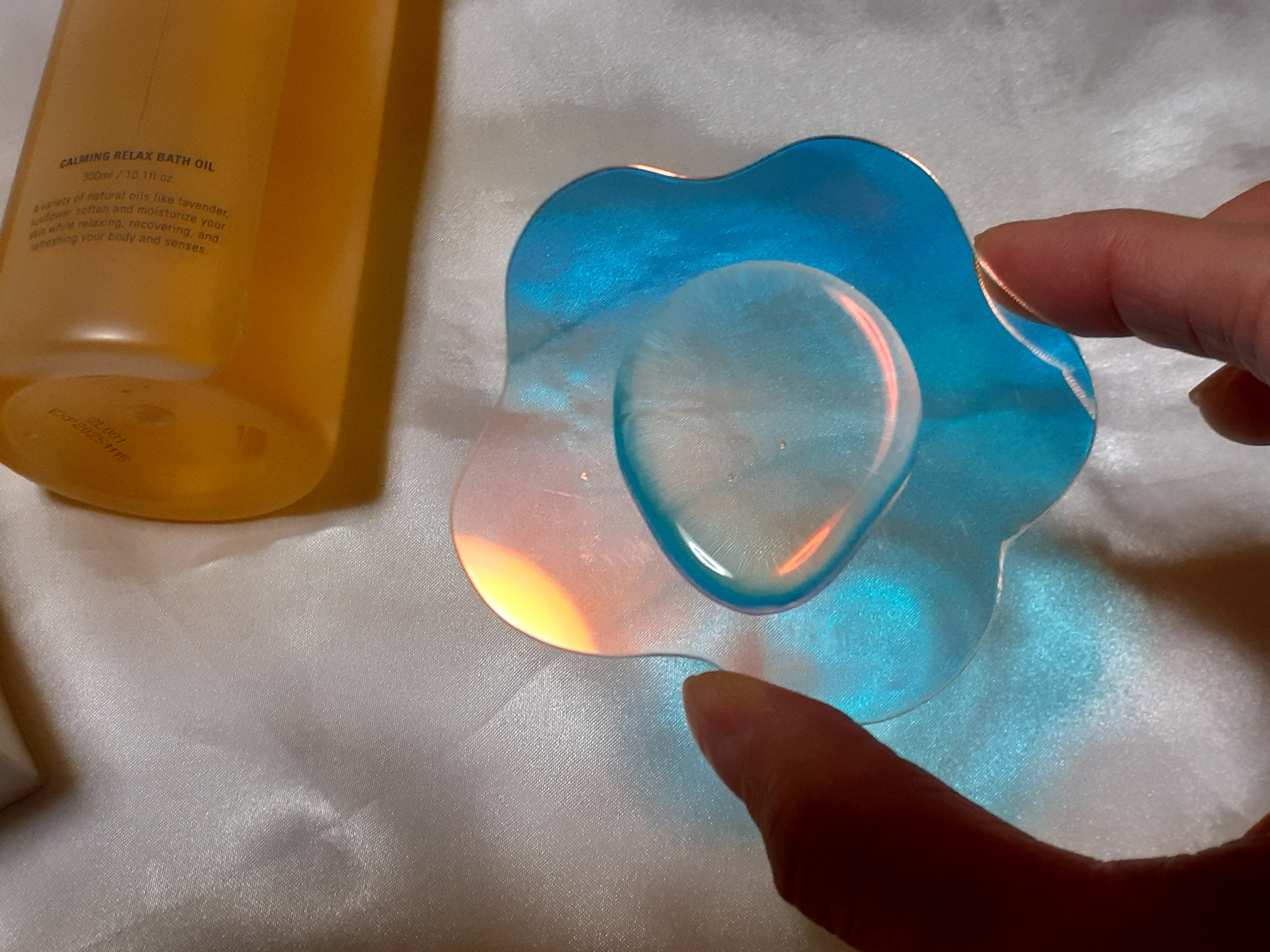 カーミングリラックスバスオイル/favs/保湿系入浴剤を使ったクチコミ（3枚目）