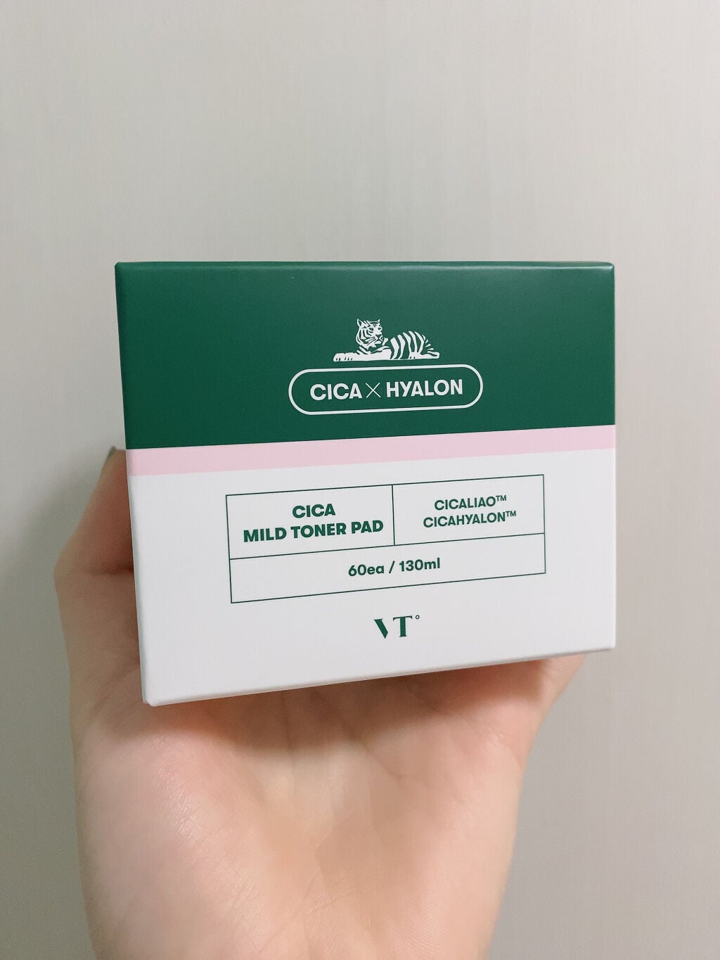 CICA マイルドトナーパッド/VT/トナーパッドを使ったクチコミ(2枚目)