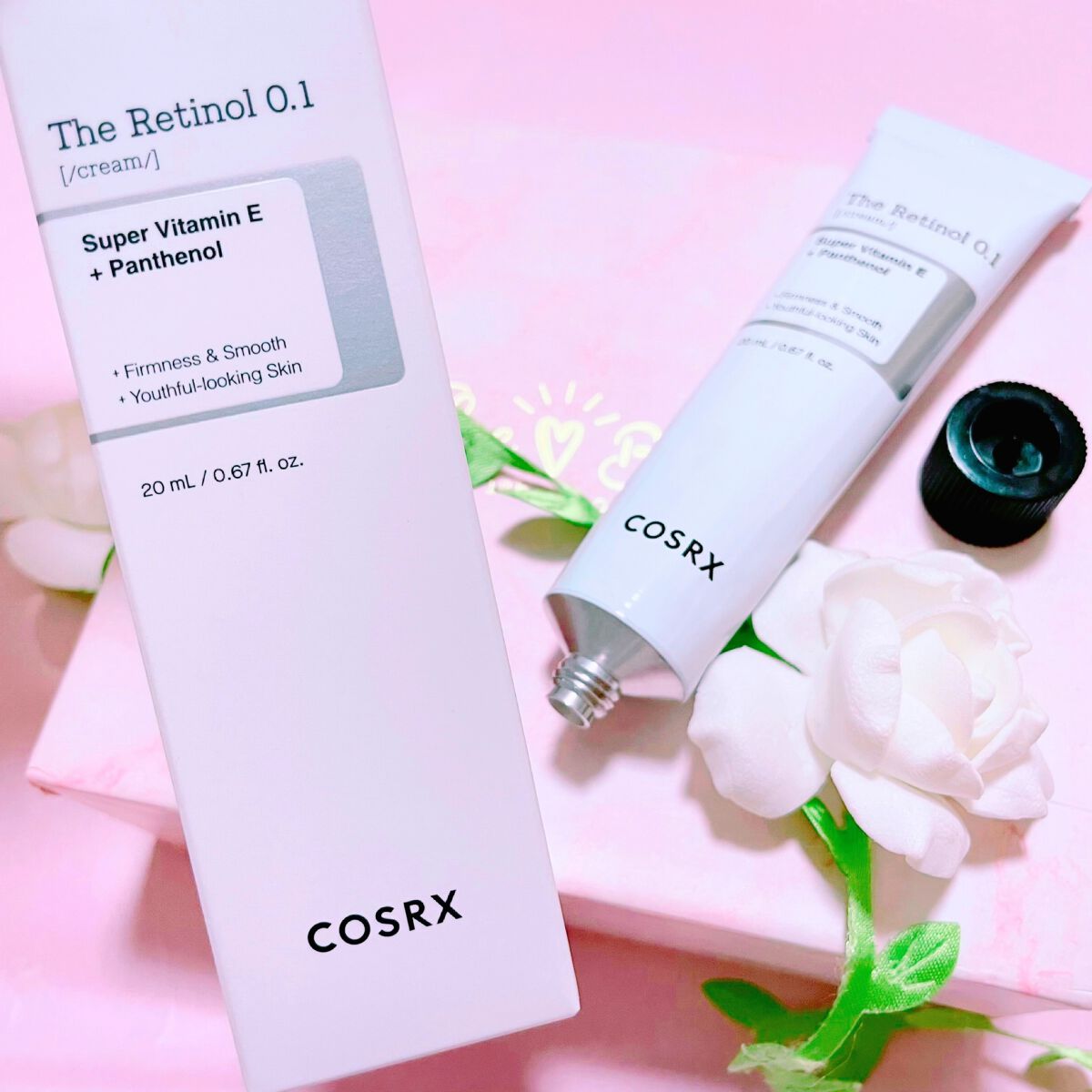 RXザ・レチノール0.1クリーム/COSRX/フェイスクリームを使ったクチコミ（1枚目）