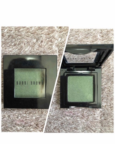 BOBBI BROWN メタリック アイシャドウのクチコミ「ボビィブラウン💚アイシャドウ　58 バルサム
本日はカーキのアイシャドウをつけたい気分だったの.....」（1枚目）