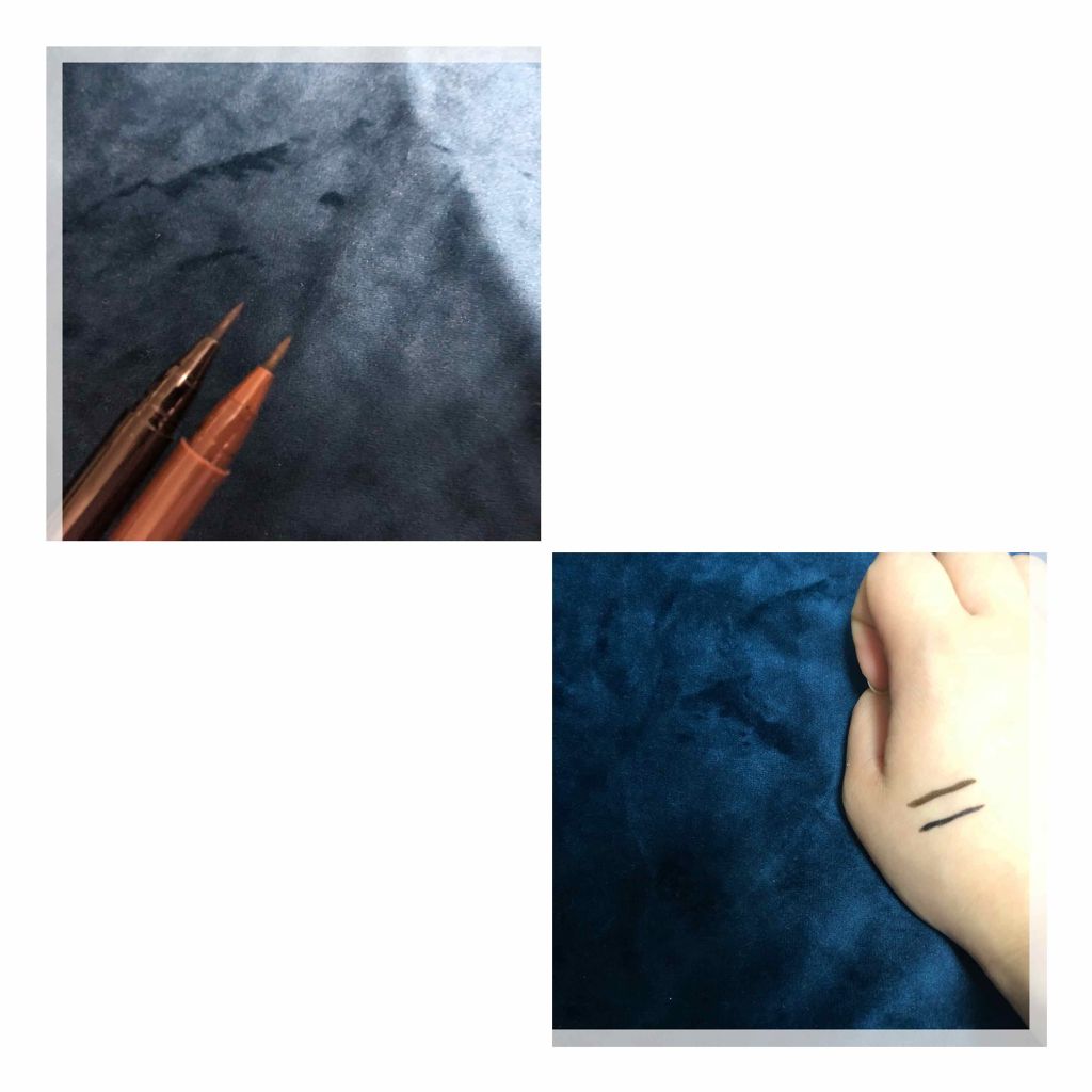 カンコレ リキッドアイライナー/DAISO/リキッドアイライナーを使ったクチコミ（2枚目）