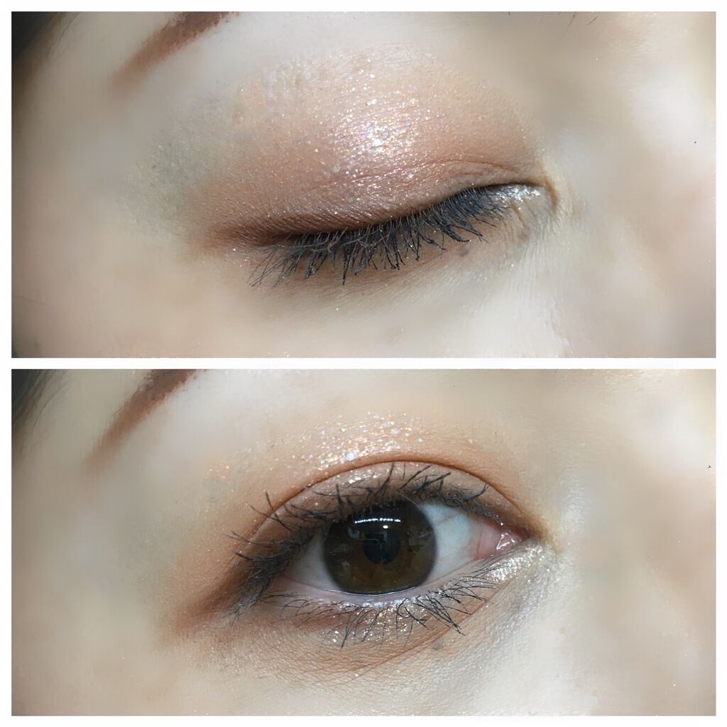 グリッターペディアアイパレット/unleashia/アイシャドウパレットを使ったクチコミ(10枚目)