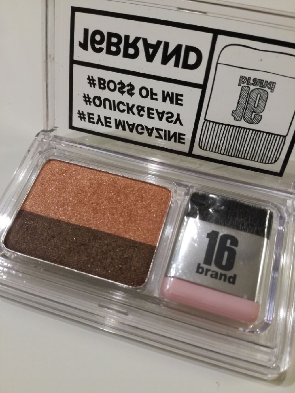 16 EYE MAGAZINE/16BRAND/アイシャドウパレットを使ったクチコミ（2枚目）