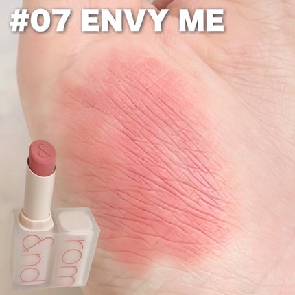 ゼロマットリップスティック/rom&nd/口紅を使ったクチコミ(3枚目)