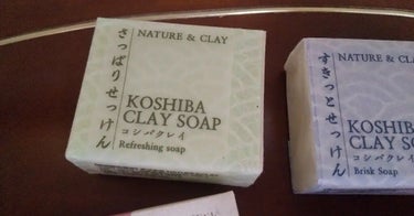 KOSHIBAせっけん/NATURE＆CLAY/洗顔石鹸を使ったクチコミ（7枚目）
