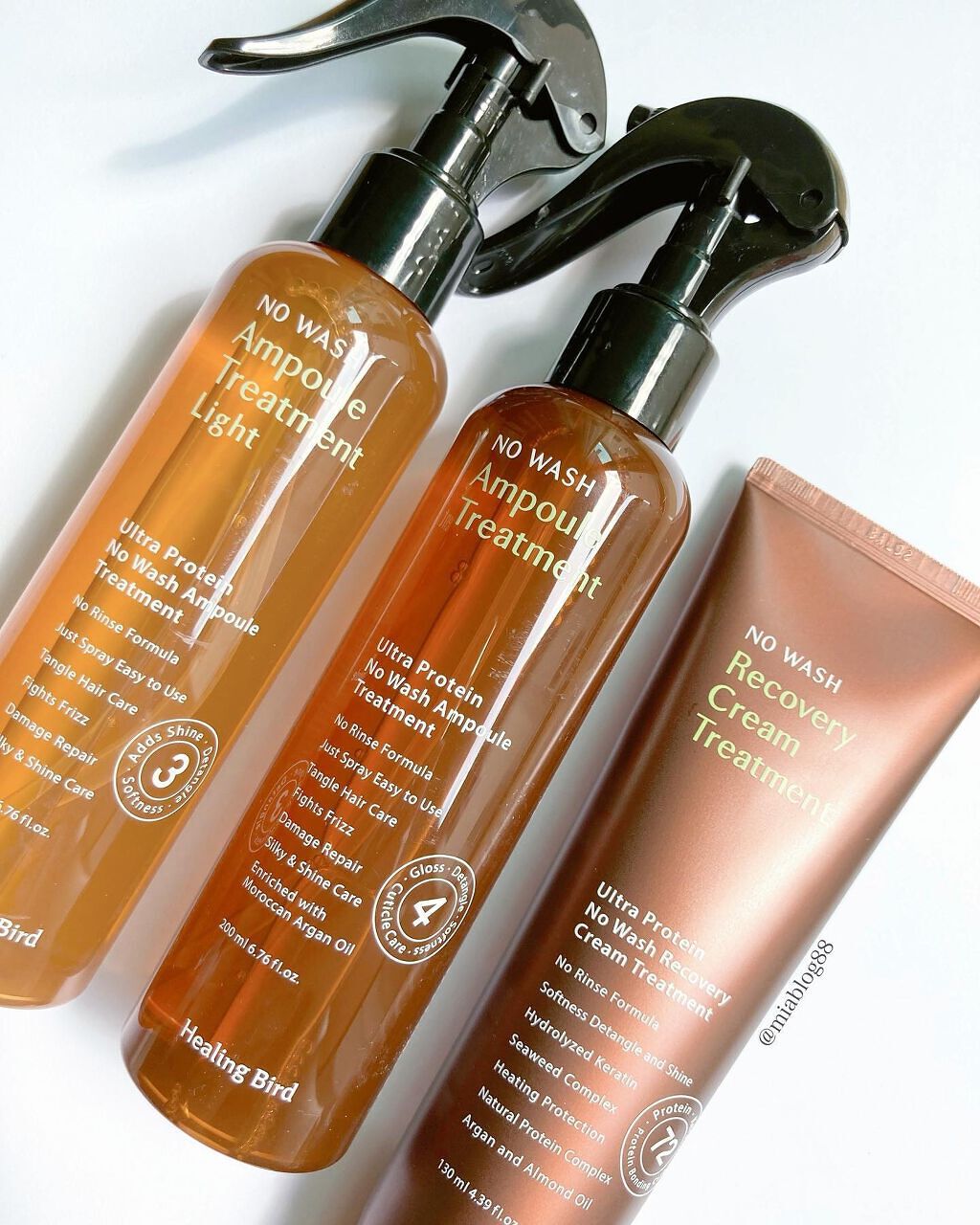 ノーウォッシュセラム　トリートメント/Healing bird/ヘアオイルを使ったクチコミ（2枚目）