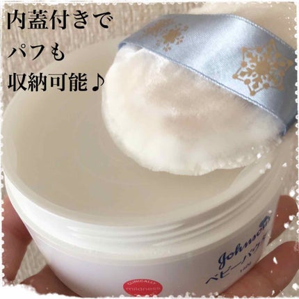 ジョンソン ベビーパウダー/ジョンソンベビー/ボディパウダーを使ったクチコミ(2枚目)