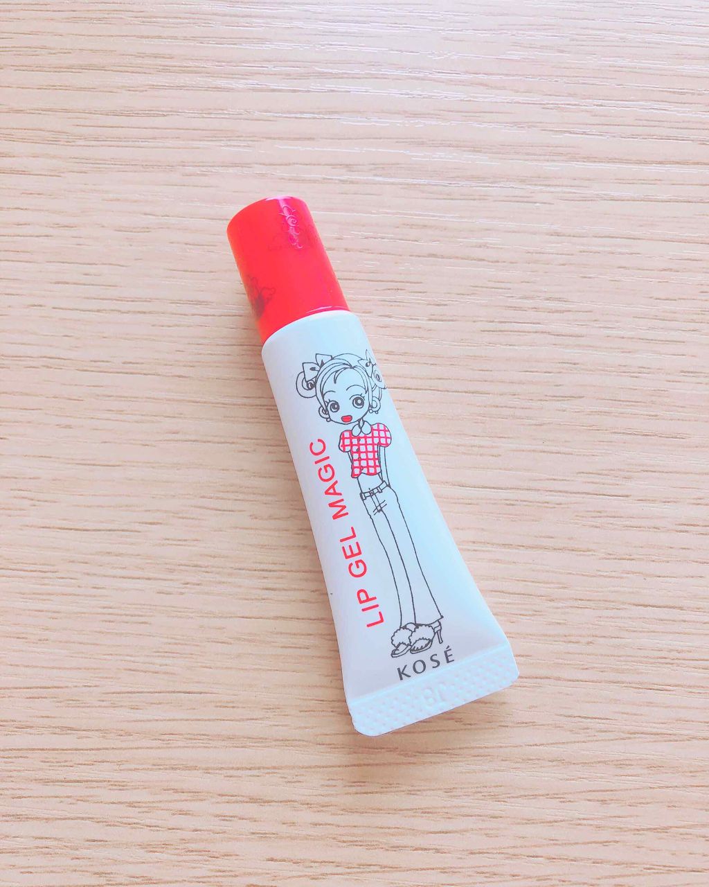 リップ ジェル マジック/コーセーコスメニエンス/リップグロスを使ったクチコミ（1枚目）