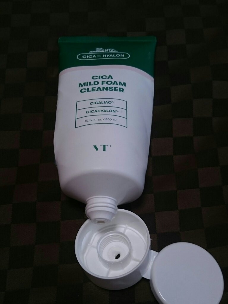 CICA マイルドフォームクレンザー/VT/洗顔フォームを使ったクチコミ（1枚目）