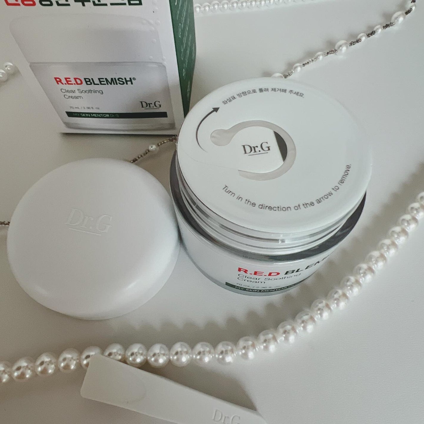 レッドブレミッシュ クリアスージングクリーム/Dr.G/フェイスクリームを使ったクチコミ(2枚目)