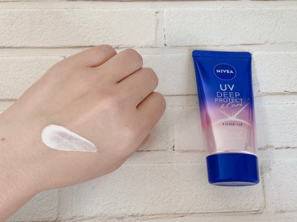 ニベアUV ディープ プロテクト&ケア トーンアップ エッセンス/ニベア/日焼け止めローションを使ったクチコミ(6枚目)