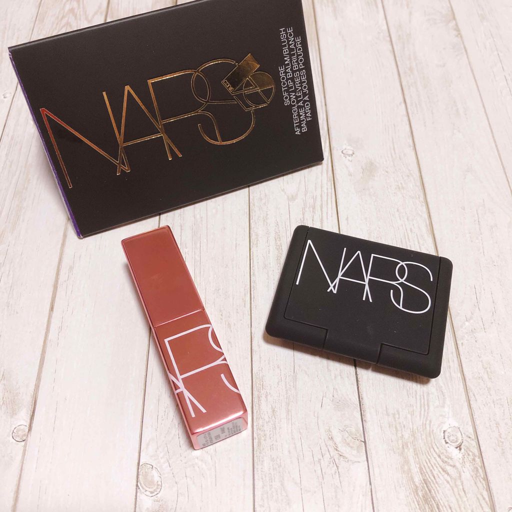 ソフトコア ブラッシュ&バームデュオ/NARS/メイクアップキットを使ったクチコミ(1枚目)