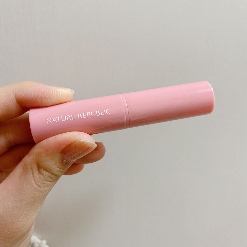 モイストエンジェルリップバーム/ネイチャーリパブリック/口紅を使ったクチコミ(3枚目)