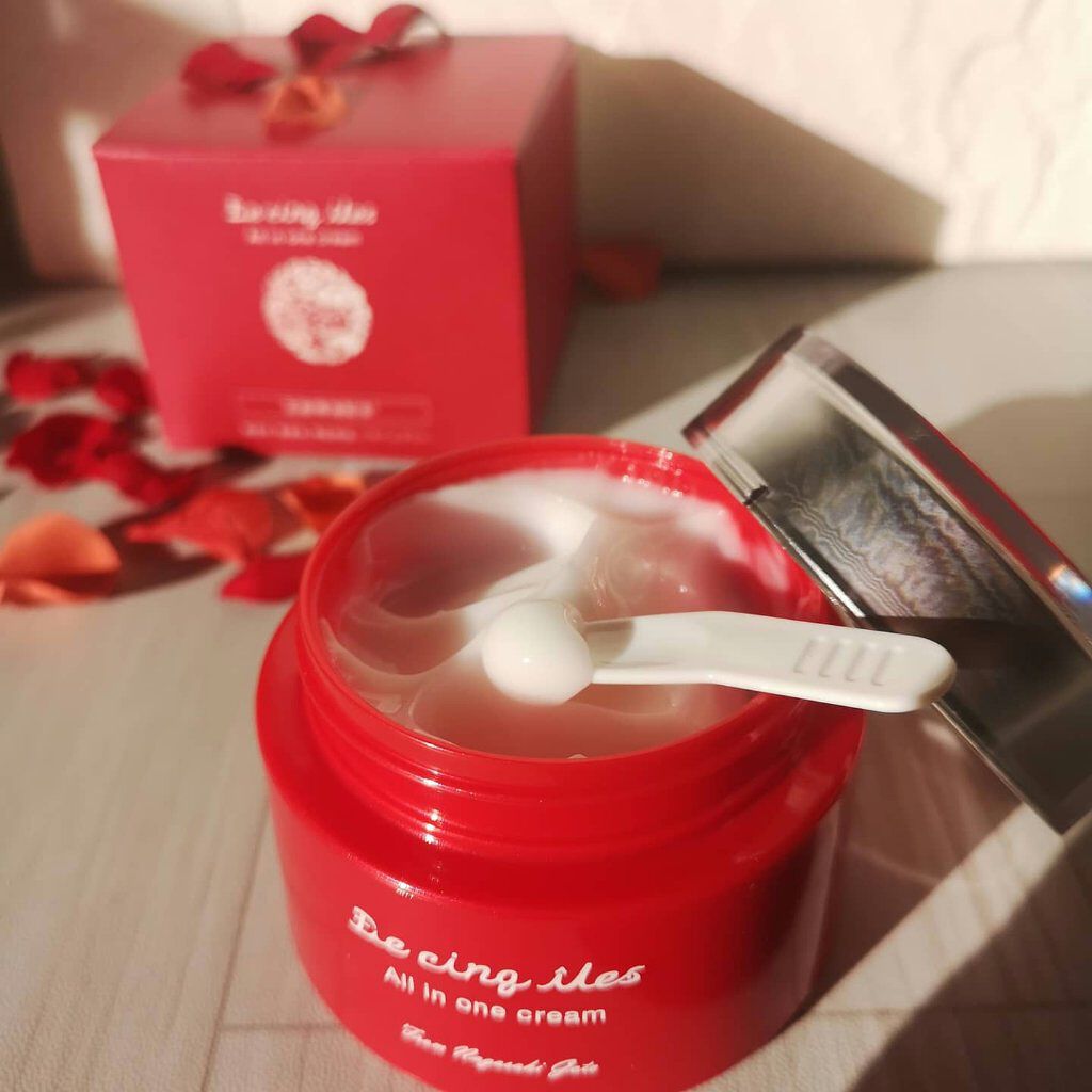 ドゥ サンクィル オールインワンクリーム/De cinq iles/オールインワン化粧品を使ったクチコミ（1枚目）