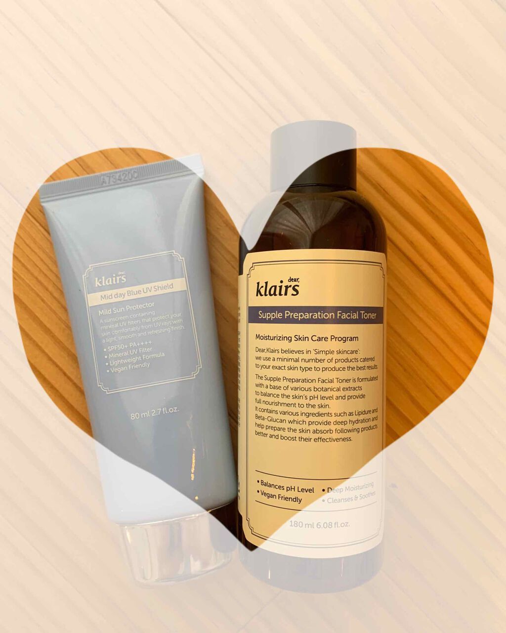 ミッドデイブルーUVシールドSPF50+PA++++/Klairs/日焼け止め・UVケアを使ったクチコミ（2枚目）