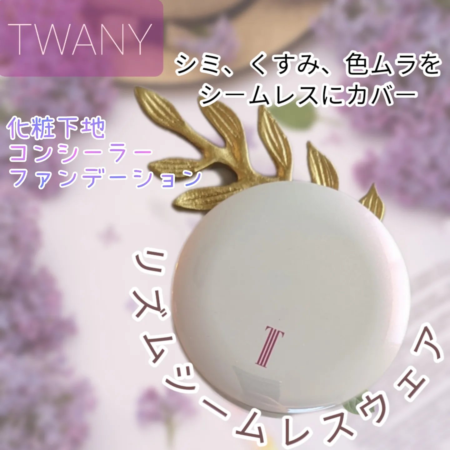 リズムシームレスウェア/TWANY/化粧下地を使ったクチコミ（1枚目）