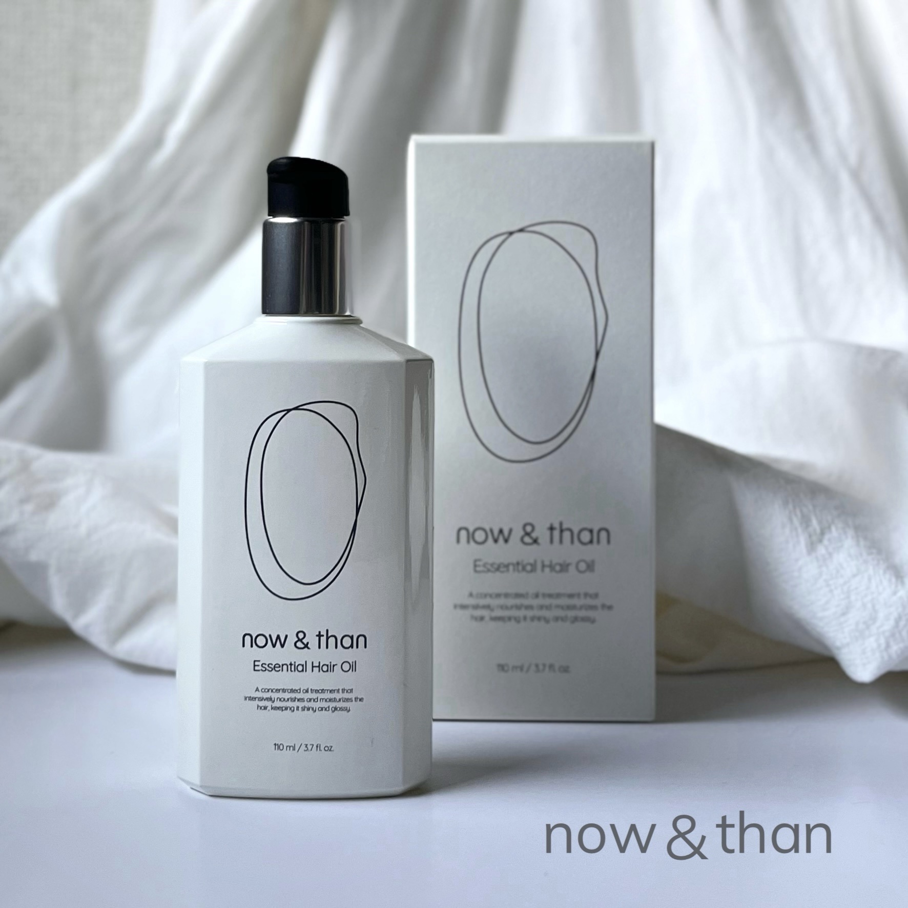 ナウアンドダン エッセンシャルヘアオイル/now & than（ナウアンドダン）/ヘアオイルを使ったクチコミ（1枚目）