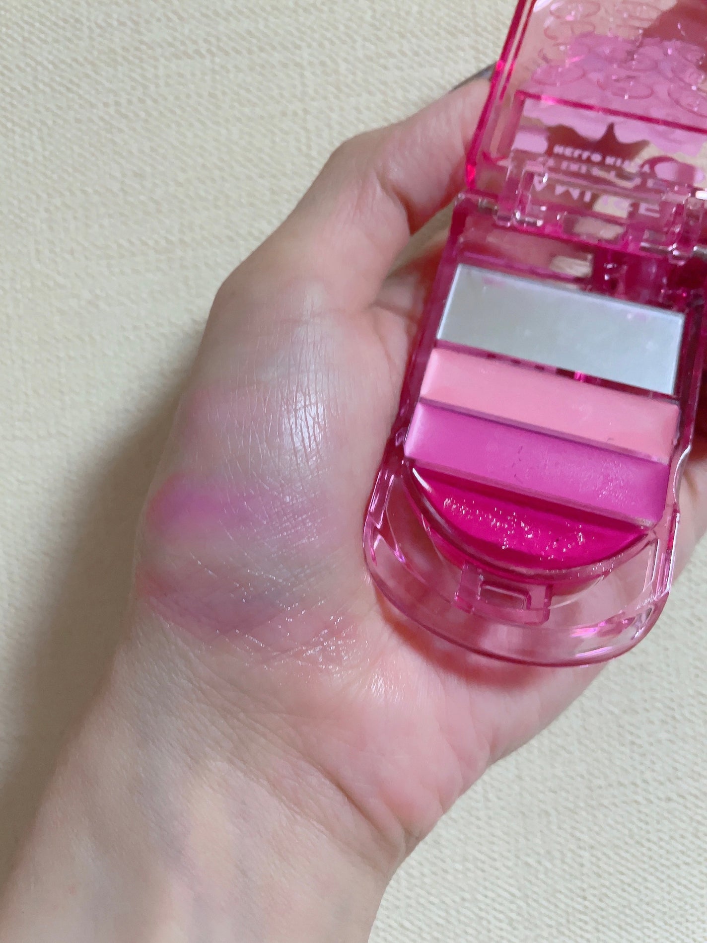 リップ&チークセルフォン/AMUSE/口紅を使ったクチコミ(2枚目)