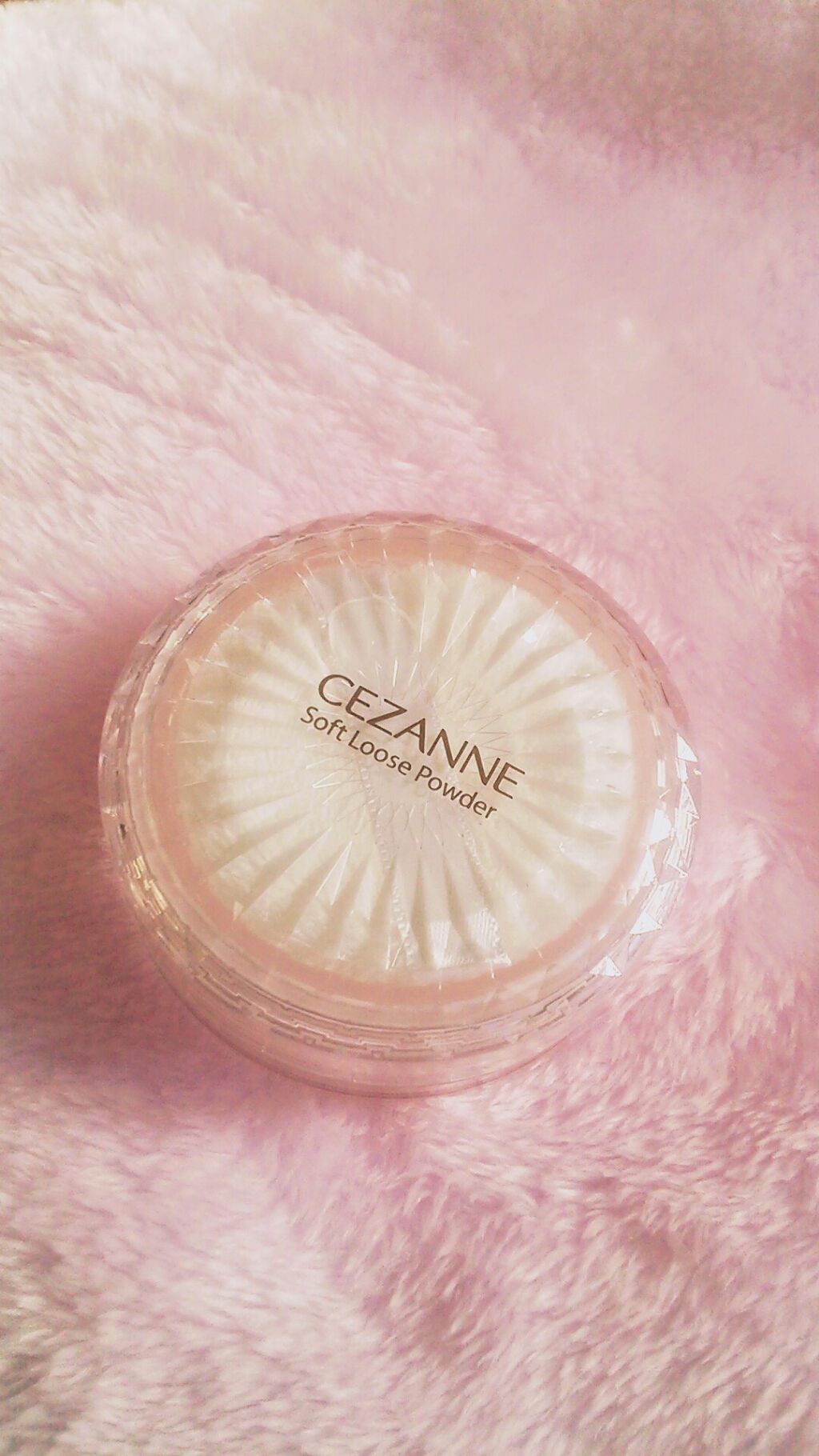 うるふわ仕上げパウダー 02 パールピンク/CEZANNE/ルースパウダーを使ったクチコミ（1枚目）