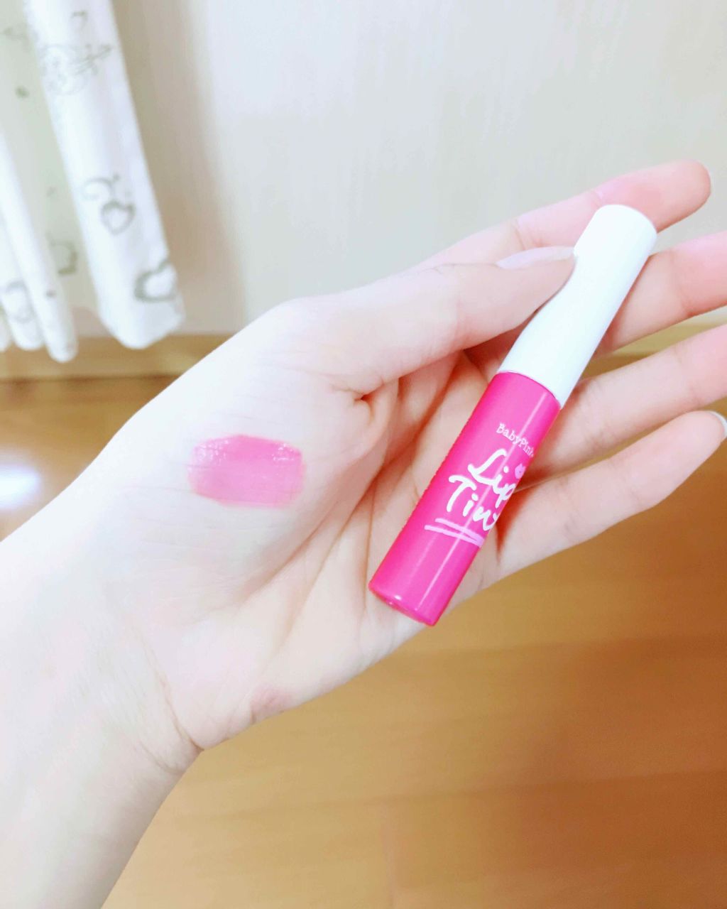 ベビーピンクプラス リップティント 01：ピンク/ベビーピンク/リップティントを使ったクチコミ（3枚目）
