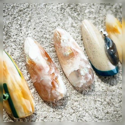 カラージェル/LUCU GEL/ジェルネイルを使ったクチコミ(4枚目)