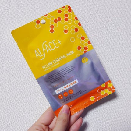 オルフェス イエローエッセンシャルマスク/ALFACE+/シートマスク・パックを使ったクチコミ(1枚目)