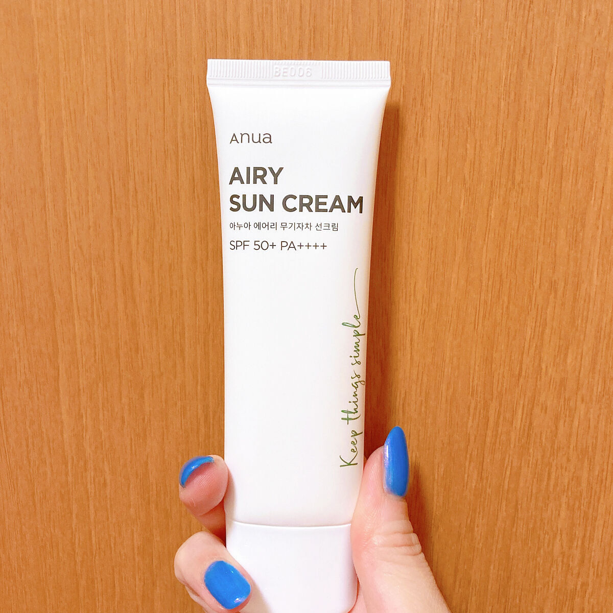 エアリーサンクリーム SPF50+PA++++/Anua/日焼け止めクリームを使ったクチコミ（2枚目）