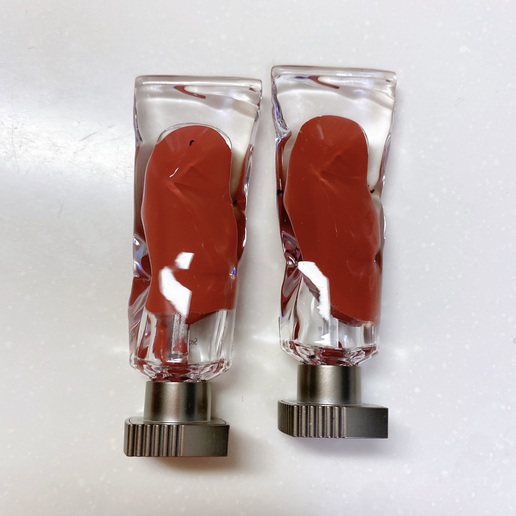 オブジェリキッド 002 Sequence/MUZIGAE MANSION/口紅を使ったクチコミ（2枚目）