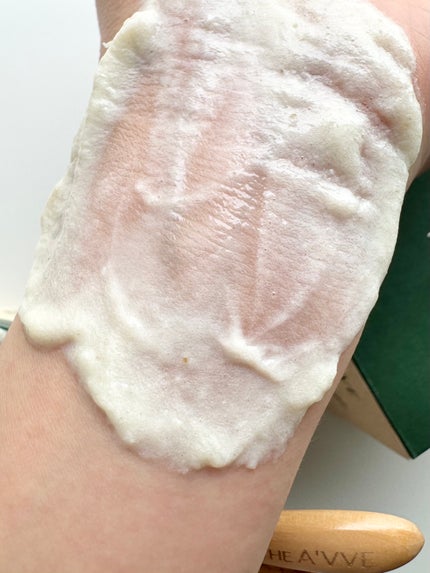 グリーンオートクレンジングホイップ/THE A'VVE/その他洗顔料を使ったクチコミ(4枚目)