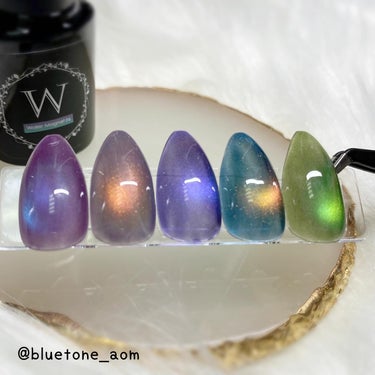 ネイル工房 Water magnetのクチコミ「ネイル工房(@nailkoubou )
Water Magnet 06~10

後半カラーは
.....」（3枚目）