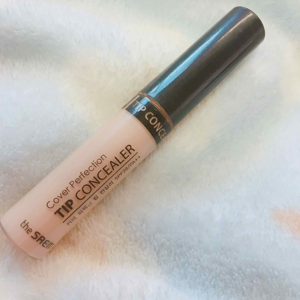 カバーパーフェクション チップコンシーラー/the SAEM/リキッドコンシーラーを使ったクチコミ(1枚目)