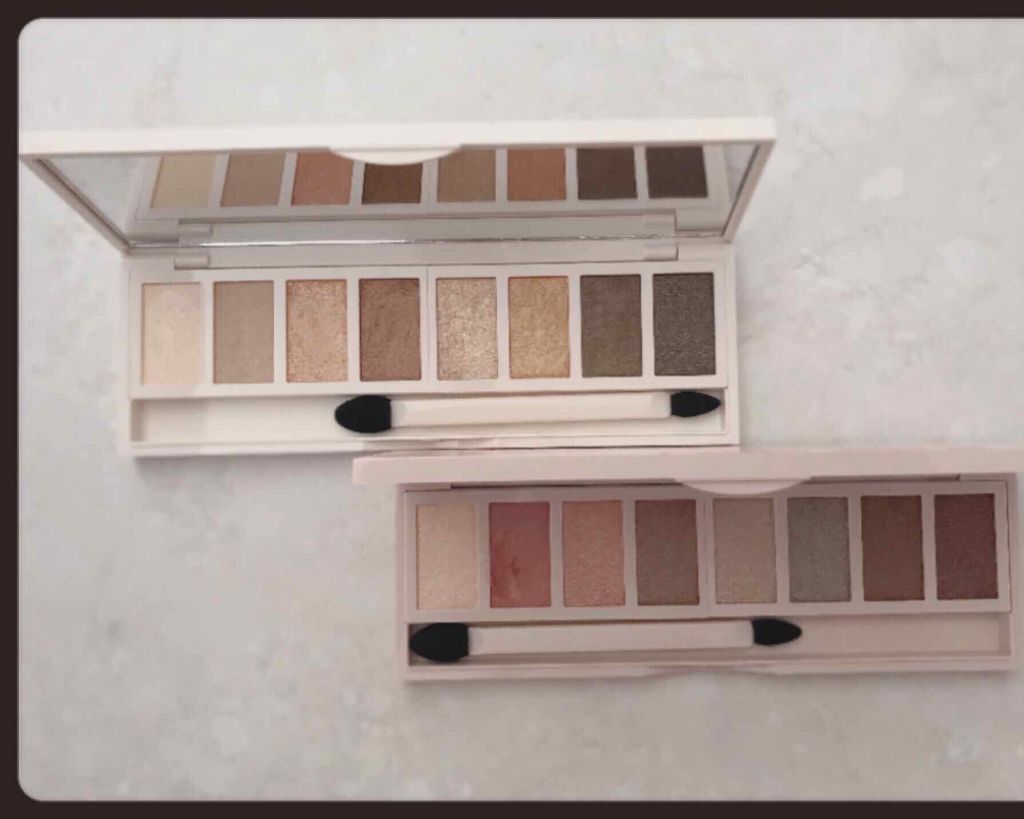 グラマラスヌード アイパレット (クリスマスコフレ 2017)/Visée/メイクアップキットを使ったクチコミ(2枚目)