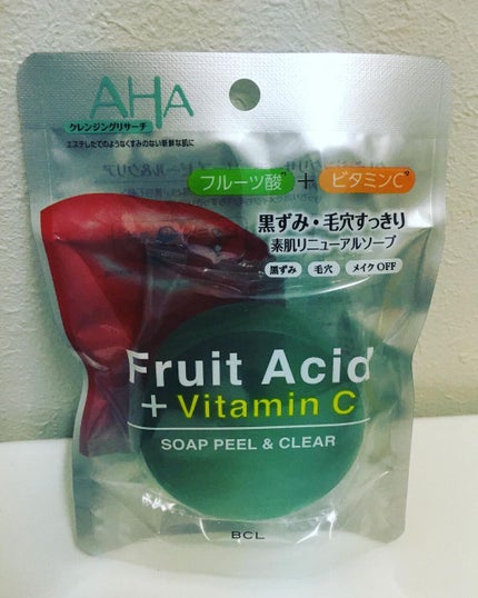 ソープ ピール&クリア/クレンジングリサーチ/洗顔石鹸を使ったクチコミ(1枚目)