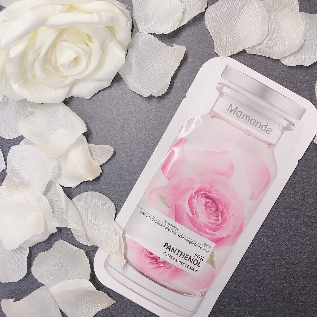 フラワーアンプルマスクパック/Mamonde/シートマスク・パックを使ったクチコミ(1枚目)