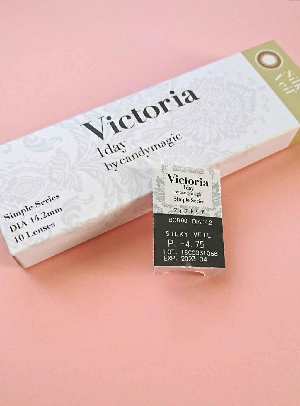 Victoria(ヴィクトリア）1day Silky Veil/Victoria/ワンデー（１DAY）カラコンを使ったクチコミ（1枚目）