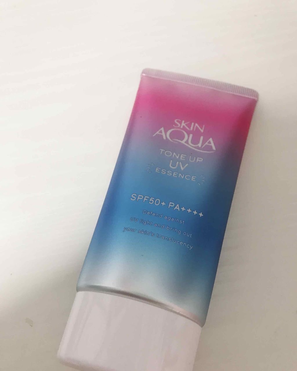 スキンアクア トーンアップUVエッセンス/スキンアクア/日焼け止めクリームを使ったクチコミ（2枚目）