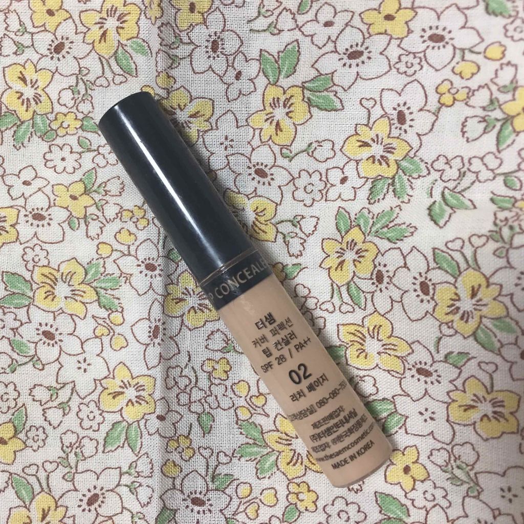 カバーパーフェクション チップコンシーラー/the SAEM/リキッドコンシーラーを使ったクチコミ(2枚目)