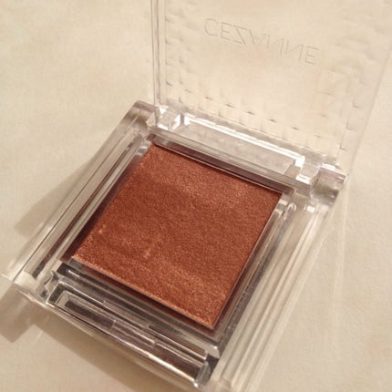 シングルカラーアイシャドウ/CEZANNE/単色アイシャドウを使ったクチコミ(2枚目)