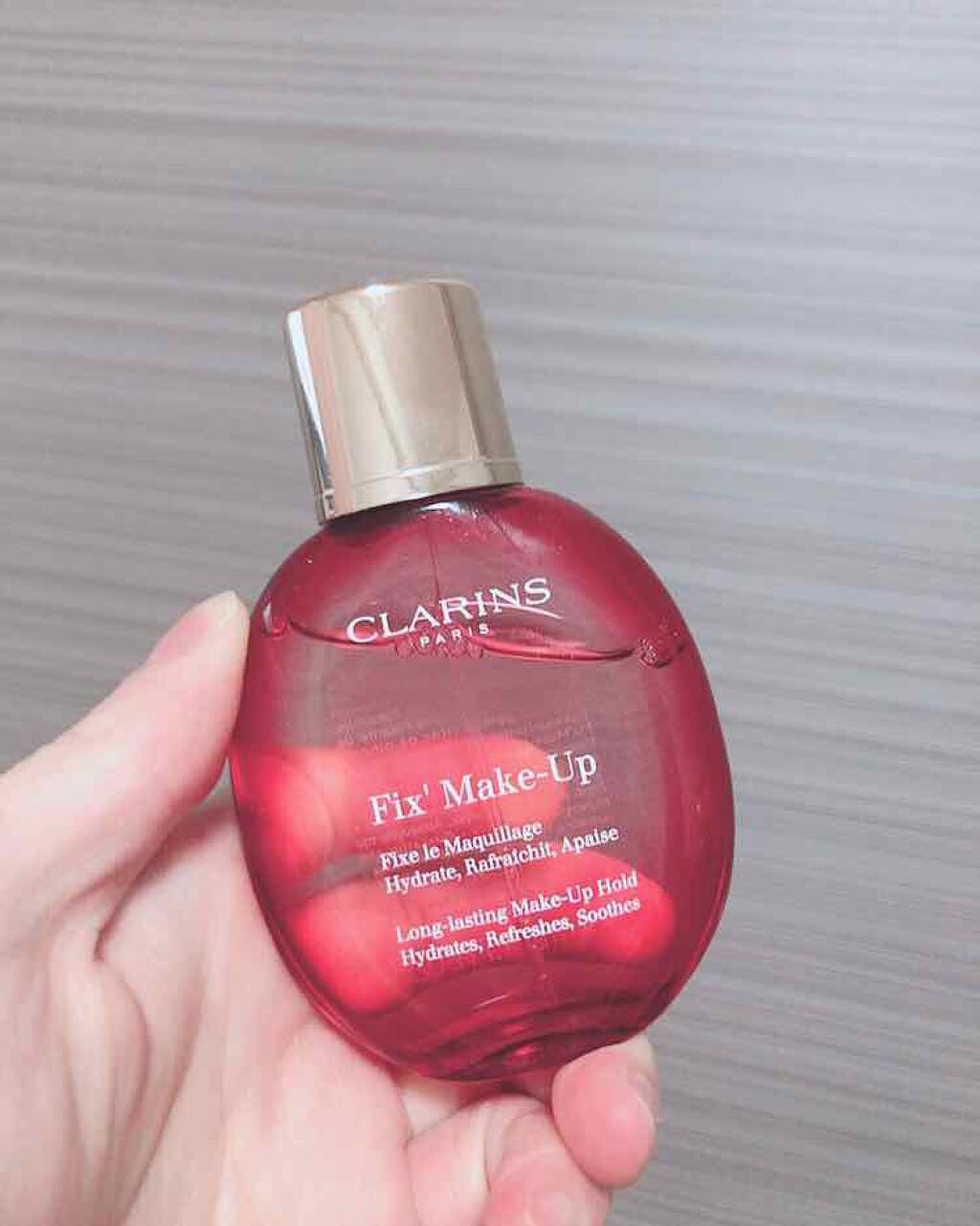 フィックス メイクアップ/CLARINS/ミスト状化粧水を使ったクチコミ(1枚目)