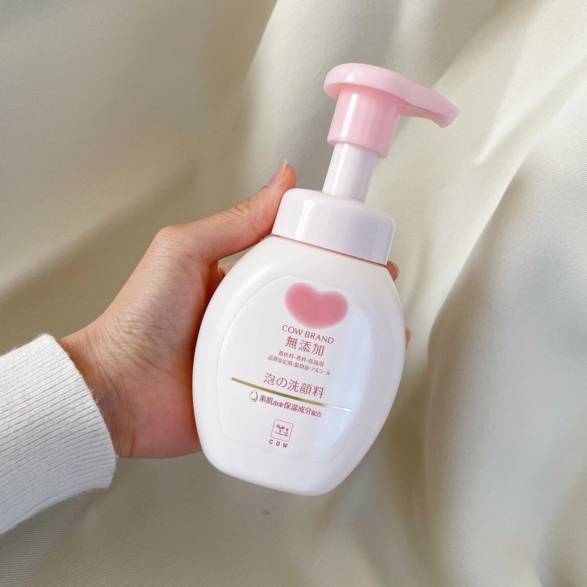 泡の洗顔料/カウブランド無添加/泡洗顔を使ったクチコミ(2枚目)