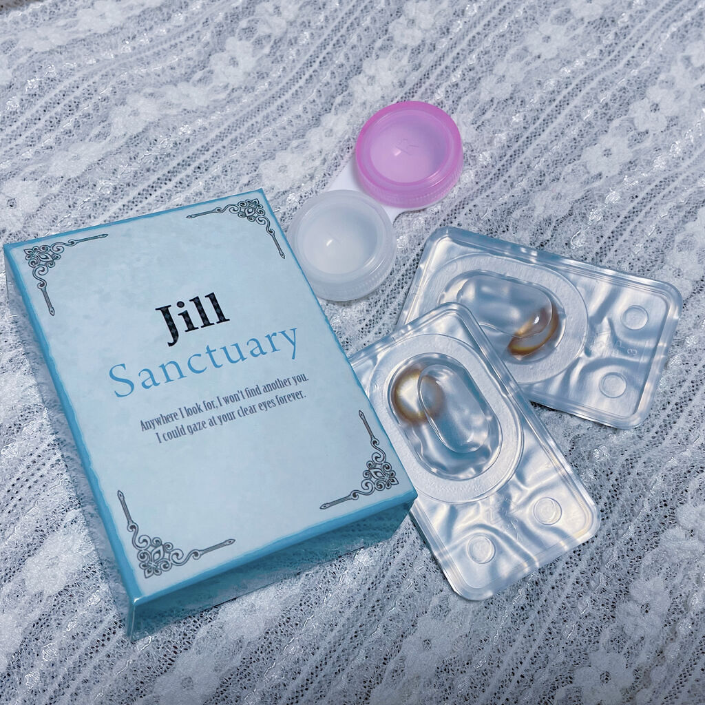 Jill Sanctuary/グラムレンズ/カラーコンタクトレンズを使ったクチコミ（2枚目）