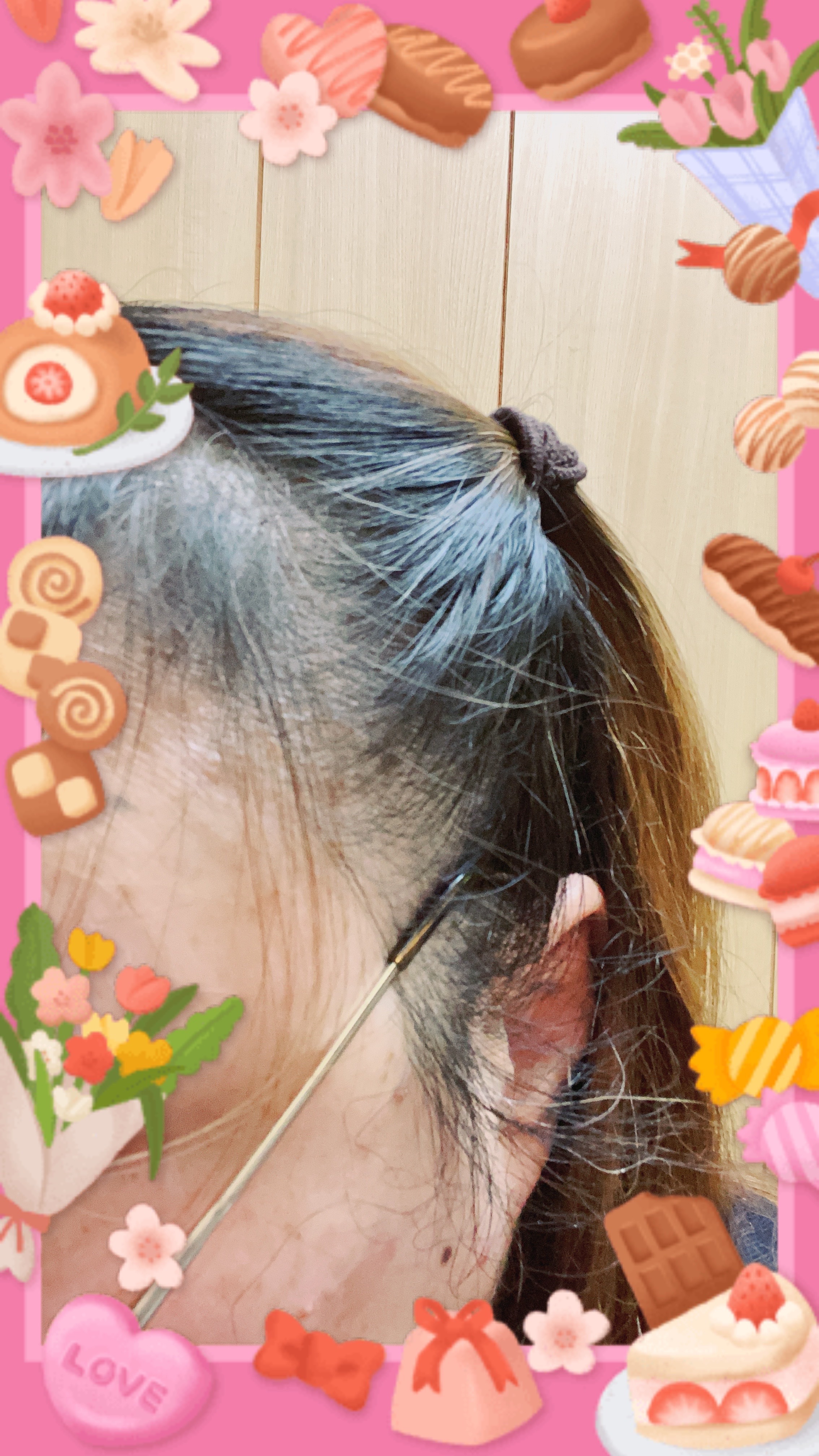 ヘアメイクパウダー/CEZANNE/ヘアケア・スタイリングを使ったクチコミ（3枚目）