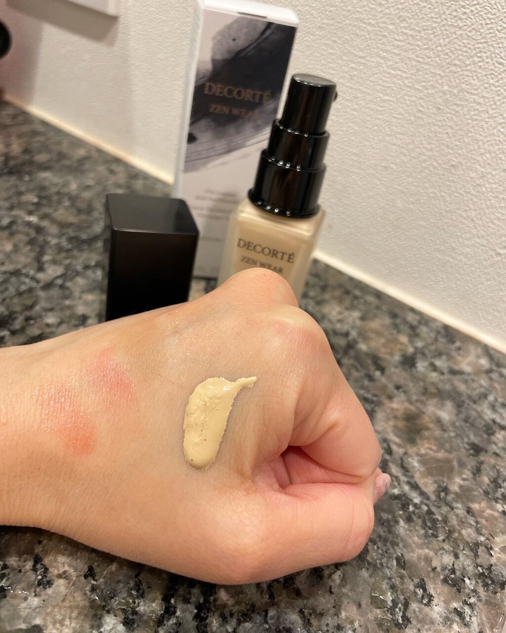 ゼン ウェア フルイド/DECORTÉ/リキッドファンデーションを使ったクチコミ(4枚目)