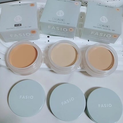 ウルトラカバー コンシーラー WP/FASIO/クリームコンシーラーを使ったクチコミ(3枚目)