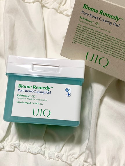 バイオームレメディポアリセットクーリングパッド/UIQ/トナーパッドを使ったクチコミ(1枚目)