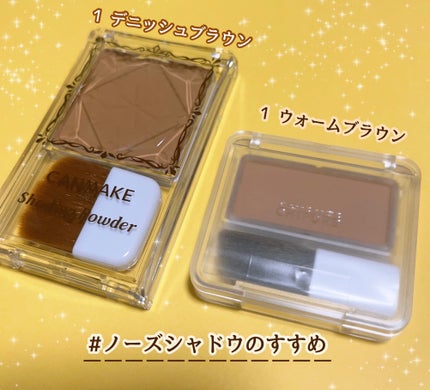 シェーディング パウダー 1 ウォーム ブラウン/ちふれ/シェーディングを使ったクチコミ(1枚目)