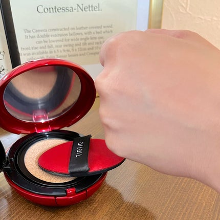 マスク フィット レッド クッション/TIRTIR(ティルティル)/クッションファンデーションを使ったクチコミ(4枚目)