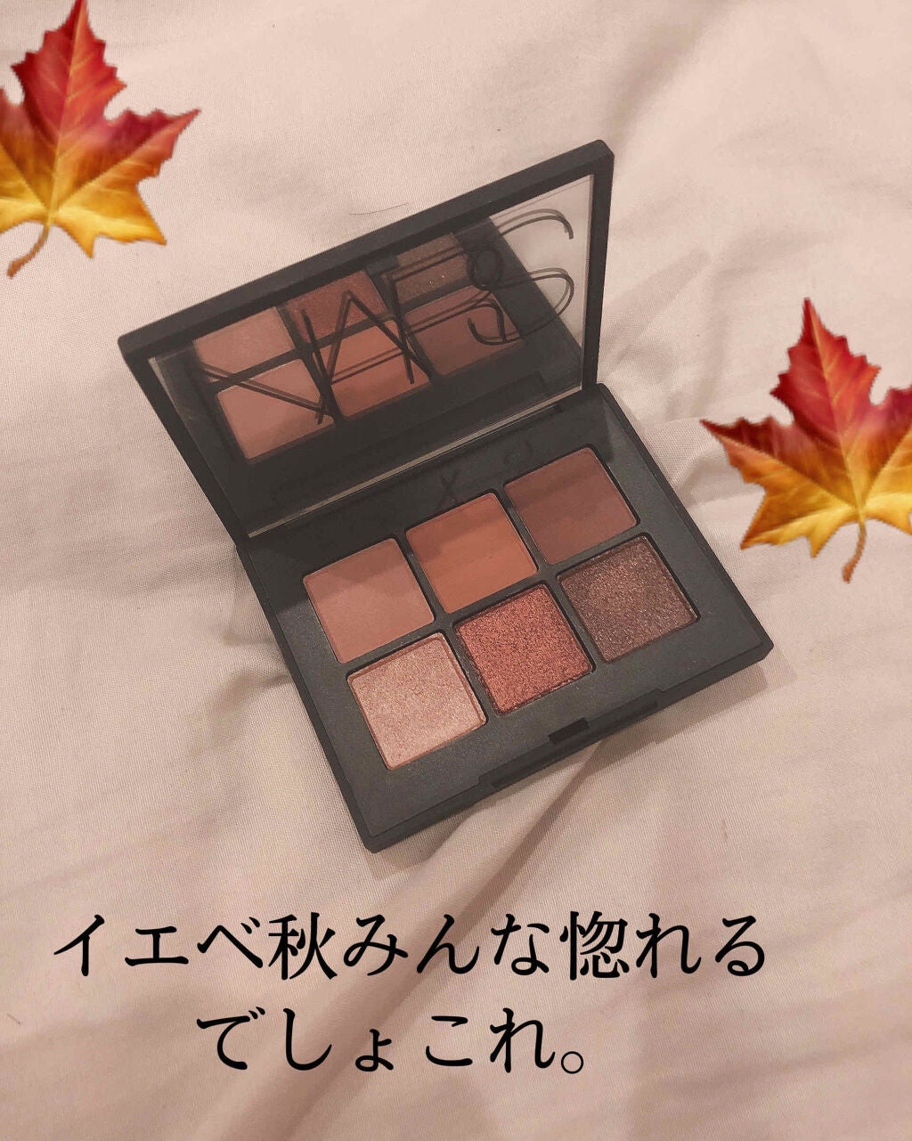 ヴォワヤジュールアイシャドウパレット/NARS/アイシャドウパレットを使ったクチコミ(1枚目)