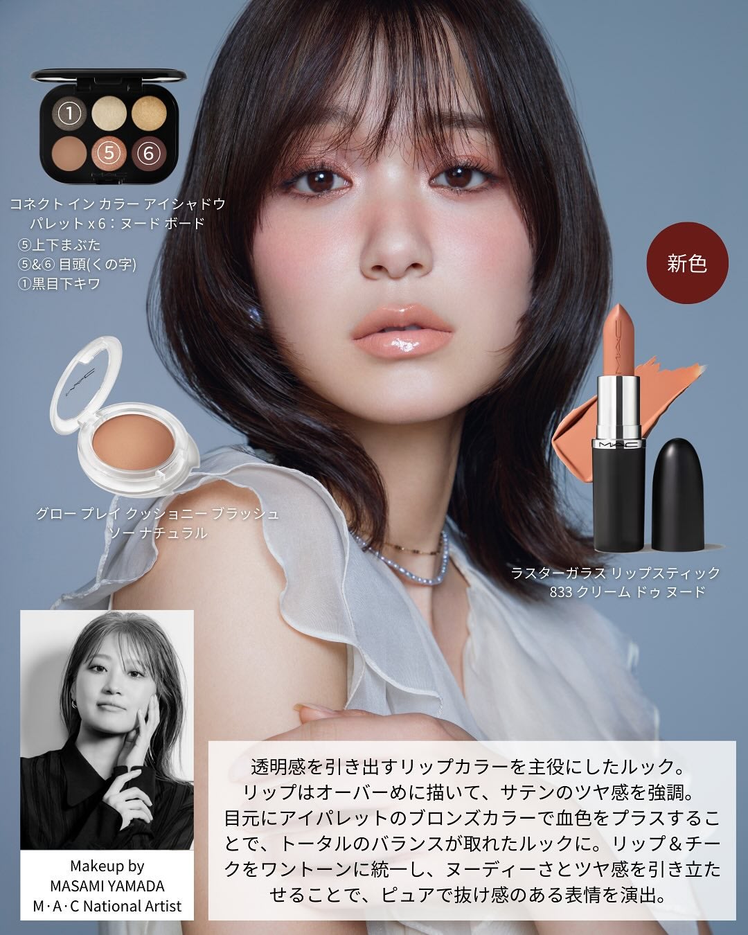 コネクト イン カラー アイシャドウ パレット × 6/M・A・C/アイシャドウパレットを使ったクチコミ(2枚目)