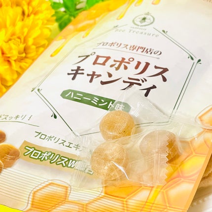 プロポリス専門店のプロポリスキャンディ ハニーミント味/Bee Treasure/食品を使ったクチコミ(3枚目)